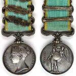 British Crimea Medal with Alma, Balaclava, Inkerman & Sebastopol Clasps.